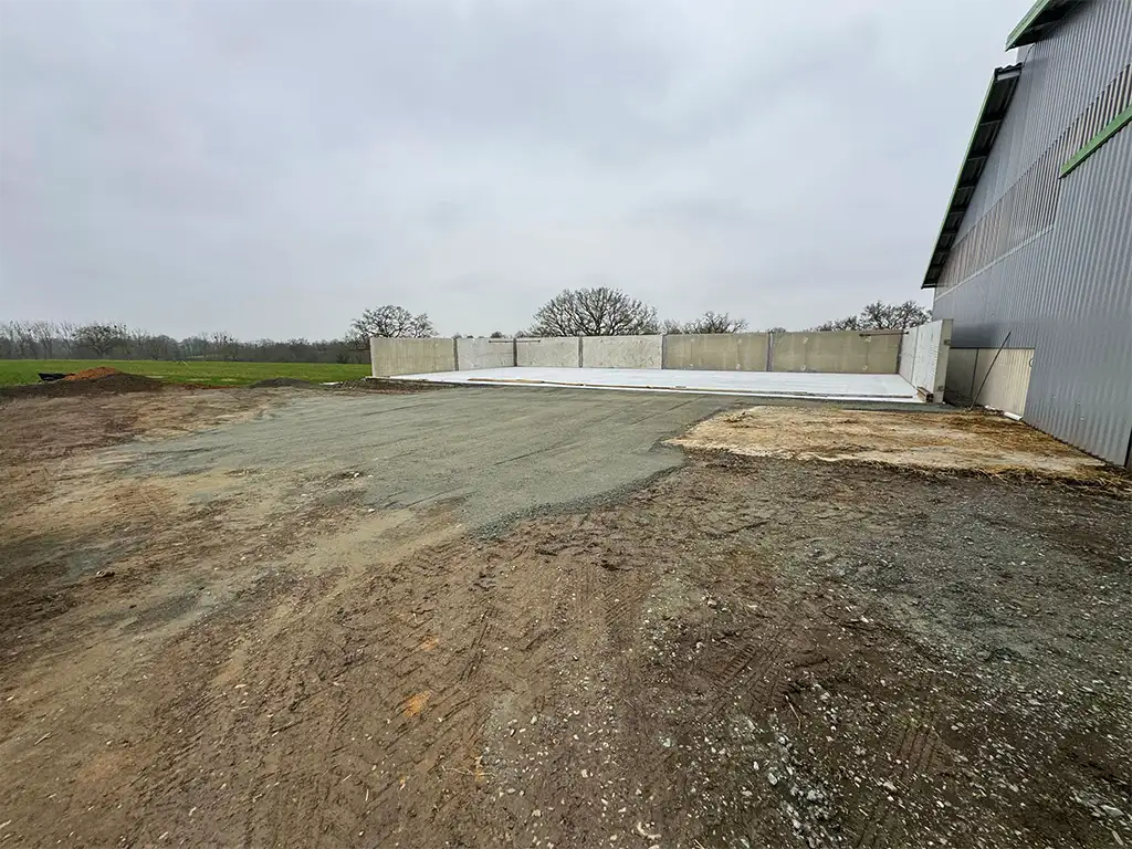 Plateforme CHEMILLE 49 - travaux finis